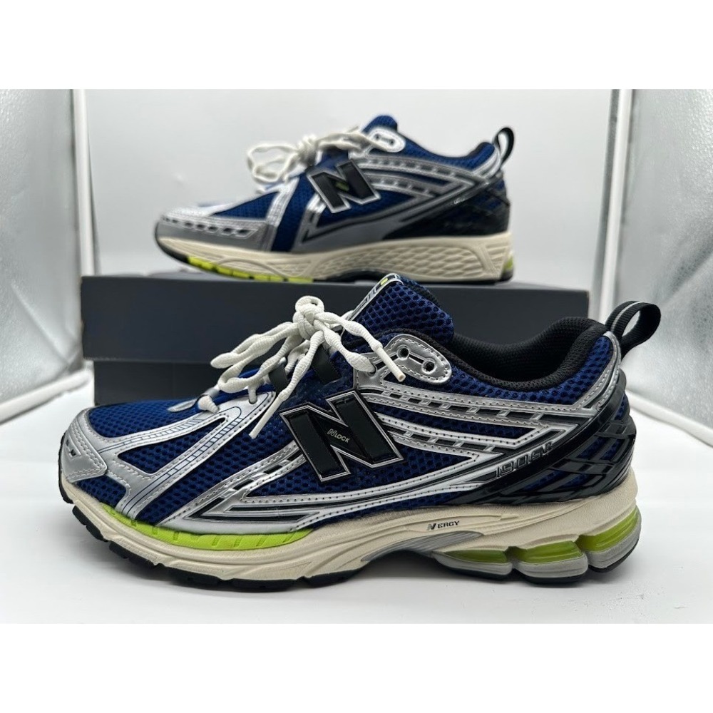 New Balance 1906R Men Royal Blue Silver Black Lime Running Shoes M1906RCA